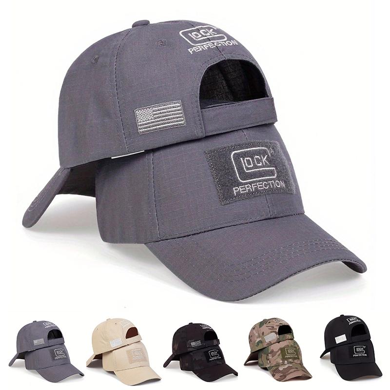 

Unisex Lock Sticker Embroidery Baseball Caps Spring and Autumn Outdoor Adjustable Casual Hats Sunscreen Hat Sports Golf Cap