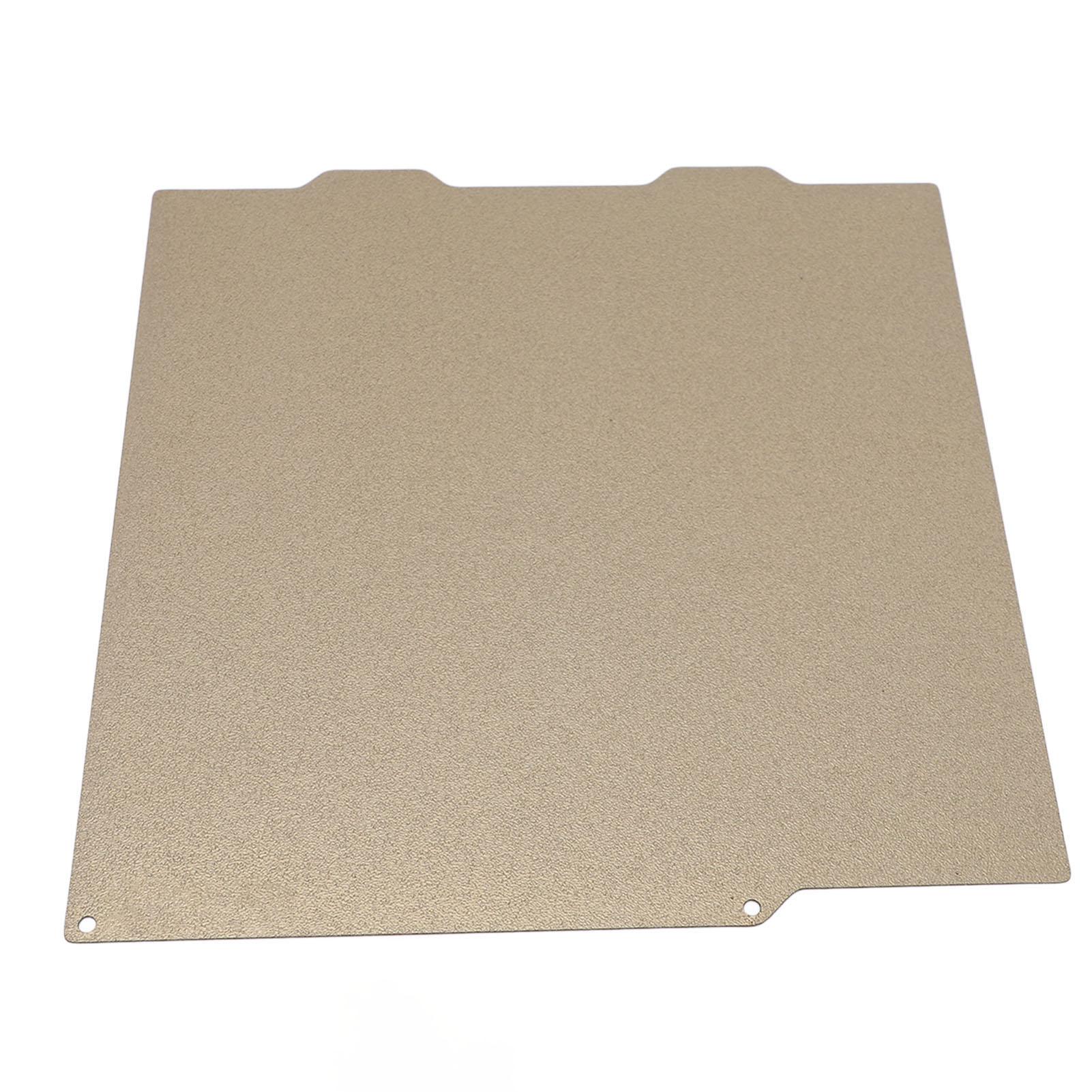 PEI Пружинная стальная пластина 184x197мм Двусторонняя Гибкая PEI Золотая Порошковая Стальная Пластина для Аксессуаров для 3D-принтера Bamboo