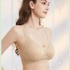 Non Marking Sports Bra for Women Thin Design Anti Sagging Double Breasted No Steel Rims Plus Size Bra