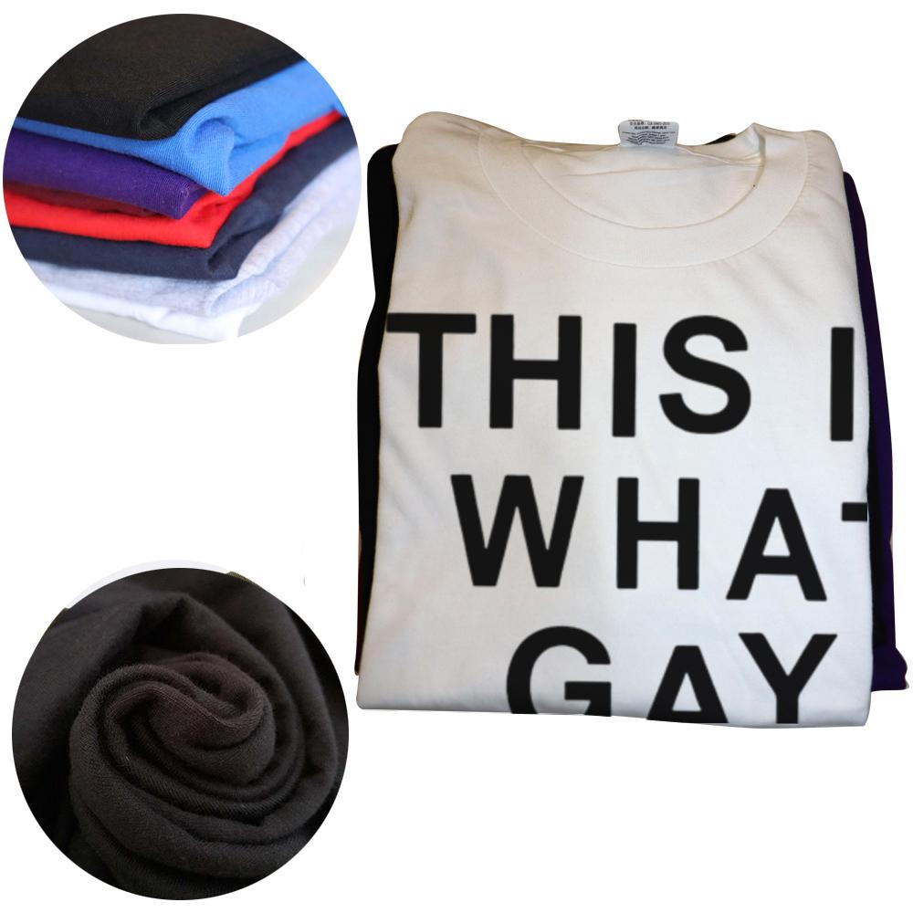 This Is What Gay Looks Like T Shirt Humor Lgbt Pride Gift Short Sleeve O-neck Unisex 100% Cotton Soft T-shirts EU Size