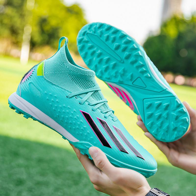 High-top Football Shoes Competition AG Spike Football Shoes Broken Nail Special Training Shoes Football Men's Models