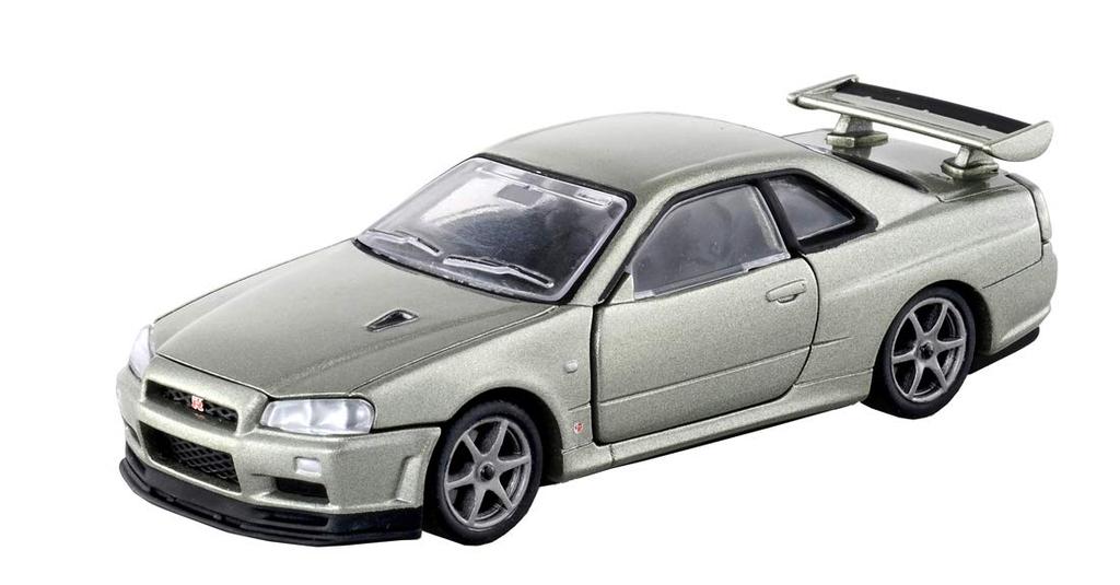 Tomica Premium RS Nissan Skyline GT-R V-spec II Nur (Millennium Jade)