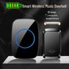 Self-Powered Waterproof Wireless Doorbell with Long-Range Remote and Elderly Call Button