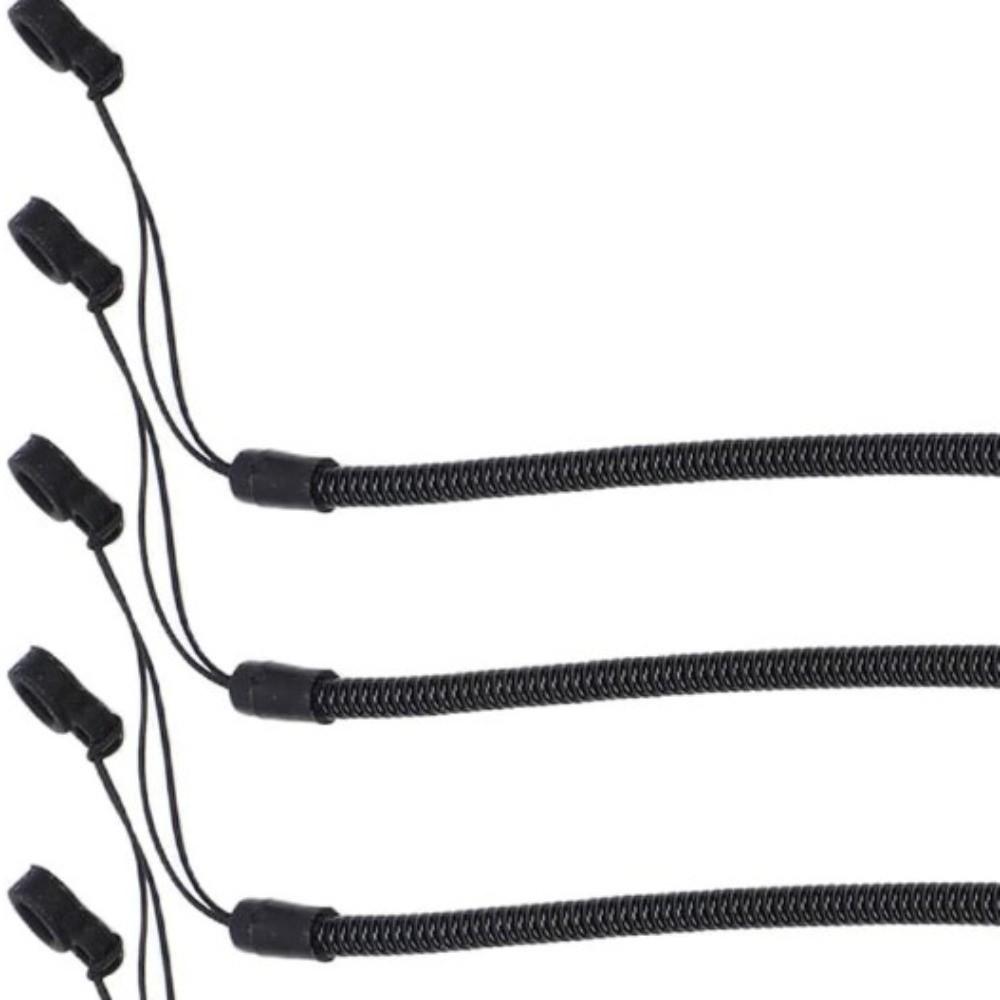 8pcs Coil Stylus Tether Elastic Pen Leash Lightweight Pen Lanyard Touchscreen