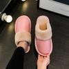 Men's Slippers for Winter with Warm Footbed Non-slip Sole Comfortable Fuzzy Soft Women's Warm Fleece Cozy Slides