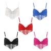 Tassel Belly Dance Top Rhinestones Dance Bra Shiny Halter Top Belly Dance Bra  Stage