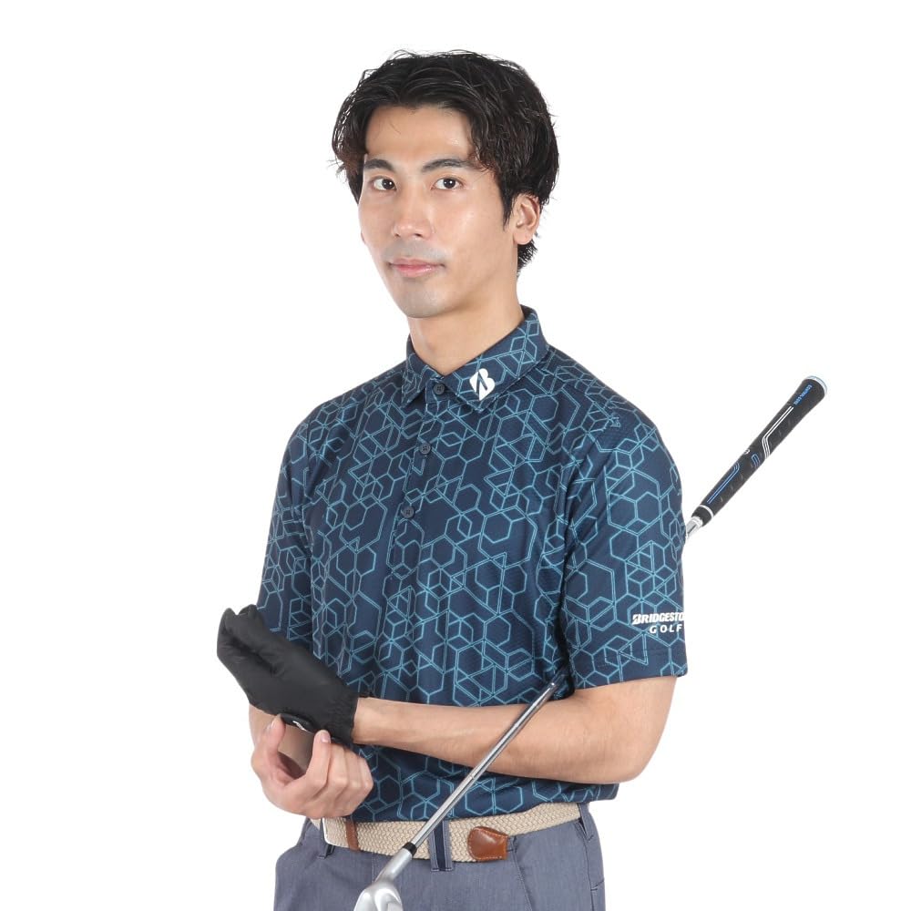 

[Bridgestone Golf] Сорочка для гольфу, Сорочка з коротким рукавом AGM03A, Чоловіча NA