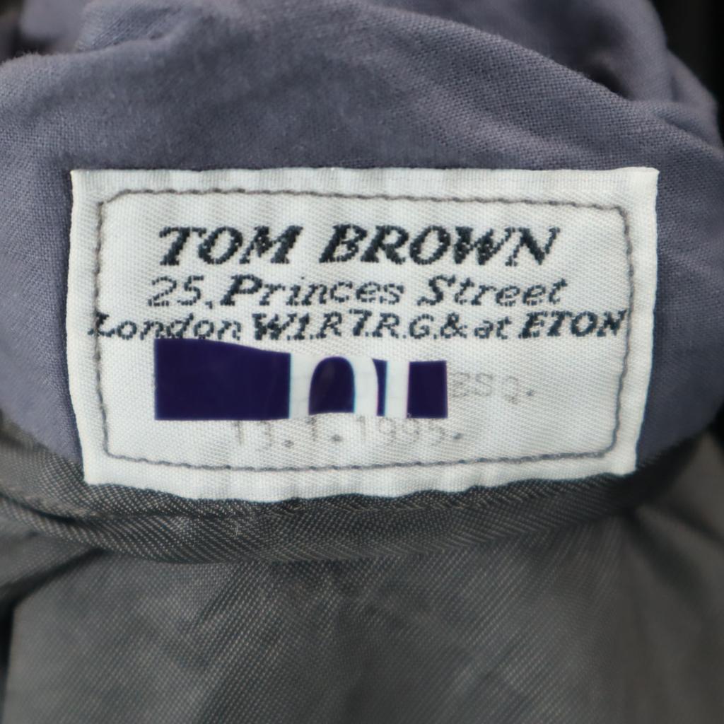THOM BROWNE 90s Old Herringbone Pattern tailored jacket gray Men's Used