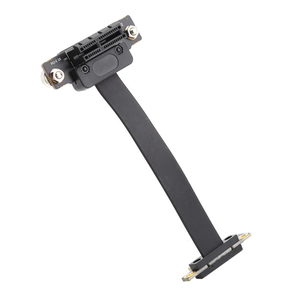 Extension Cable PCI‑E 1X Dual 90 Degrees  Network Adapter with LED Indication Magnetic Pad