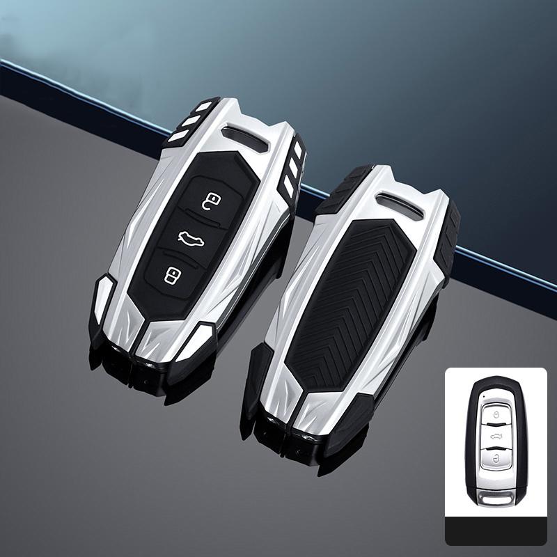Zinc Alloy Car Key Case Cover For Geely Okavango Coolray Atlas Monjaro Tugella Emgrand GT S Proton X50 X70 Remote Fob Holder