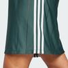 Adidas Originals Adicolor Series Stripe Comfort Soft Breathable Pullover Midi Short Sleeve Dress Women Dress Mineral-Green IX5507