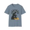 Unisex Softstyle T-Shirt Lone Cowboy Silhouette Western Desert Vibe Tee