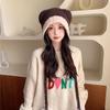 Woolen Hat Cat Ears Beanie Skull Cap Plush Hat Leisure Bear Ears Knitted Hat  Children