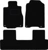 Black Velour Floor Mats For: Honda CR-V IV SUV (2011-2018)