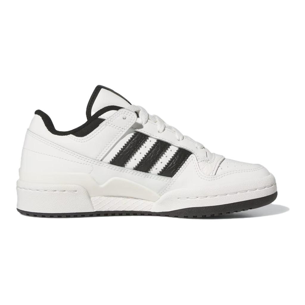 Adidas Forum Low CL J White Black Kids Sneakers Core-White Core-Black IH7918