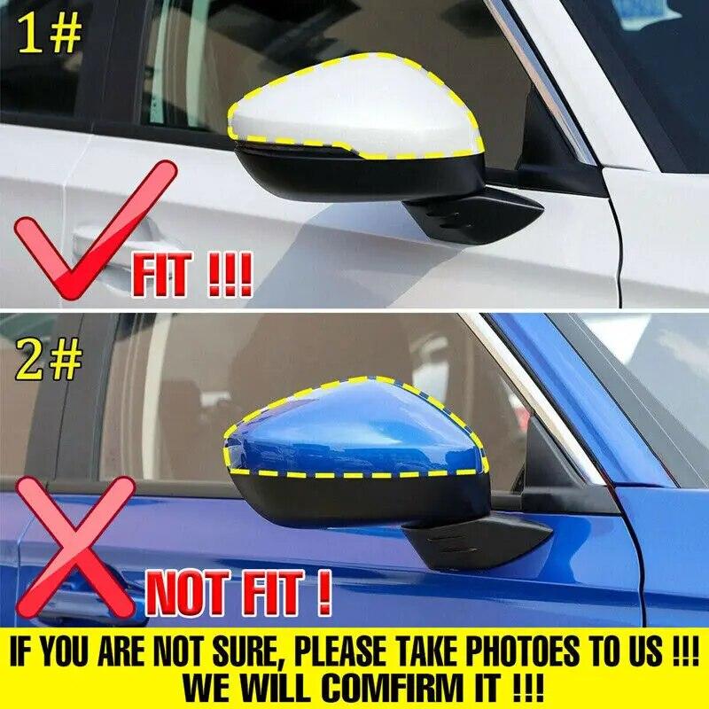 For Honda Civic 11th Gen   Rearview Side Mirror Cover Wing Cap Sticker Exterior Door Rear View Case Trim Carbon Fiber