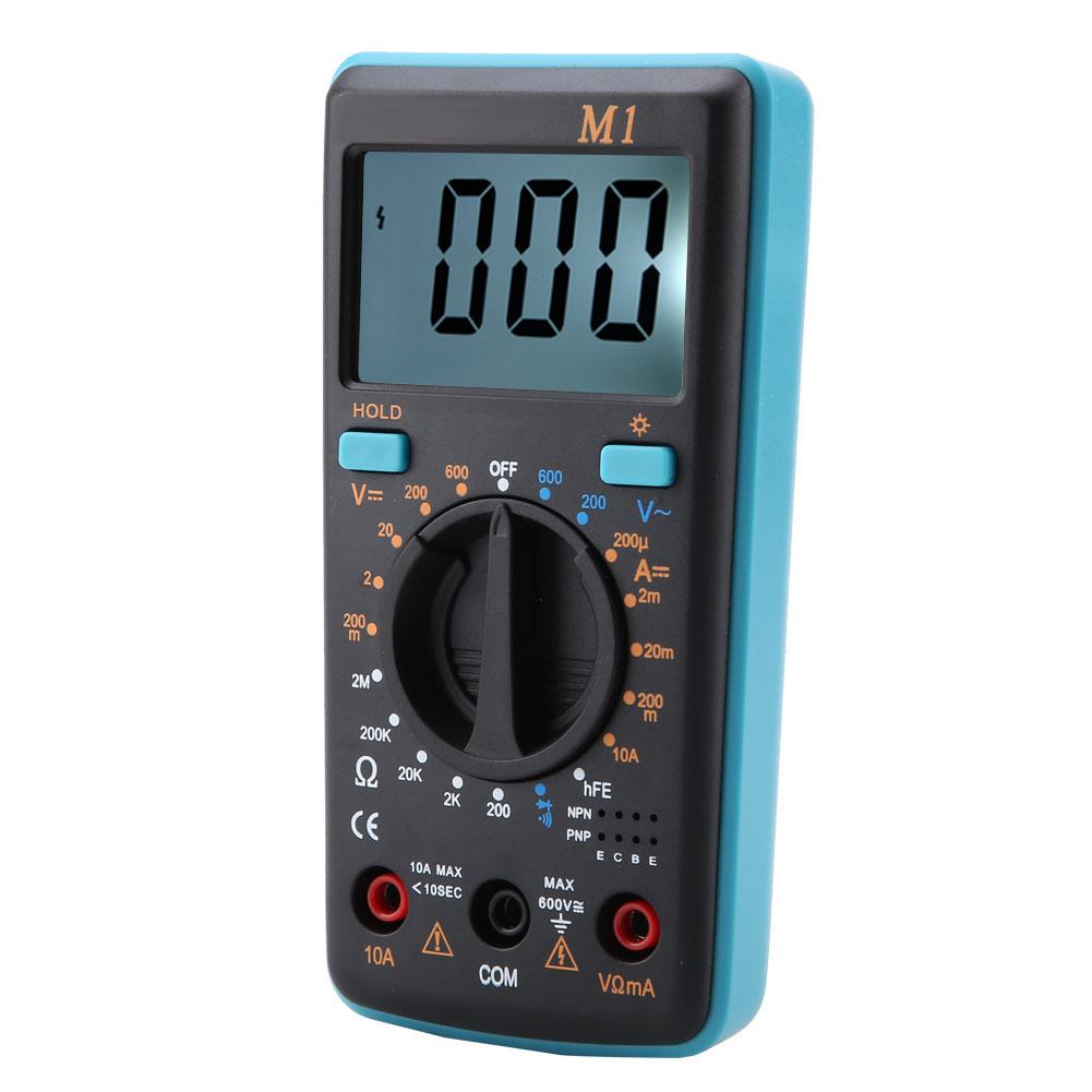 ANENG M1DCAC Spannung Strom Widerstand Digital Multimeter Tester 0 Grad Celsius 50 Grad Celsius (blau)