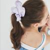 UNI.J Light Purple Big Scrunchie Hair-Band Ia116