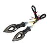 2pcs DC 12V Motorcycle LED Turn Signals Light 12V Indicator 8mm Fit For Most Motorcycle