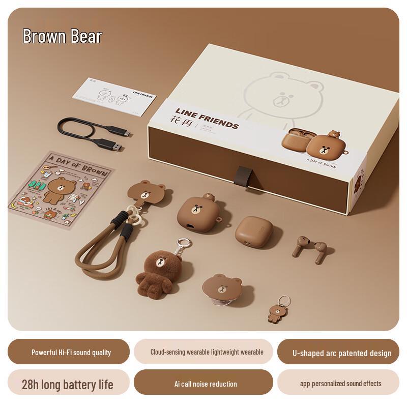 EDIFIER LINE FRIENDS Wireless Bluetooth In-Ear Headphones