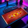 Tappetino per Mouse con Motivo Calcio Manchester United Non?Tappetino Mouse da Gioco Antiscivolo con Base in Gomma per Scrivania Ufficio Casa