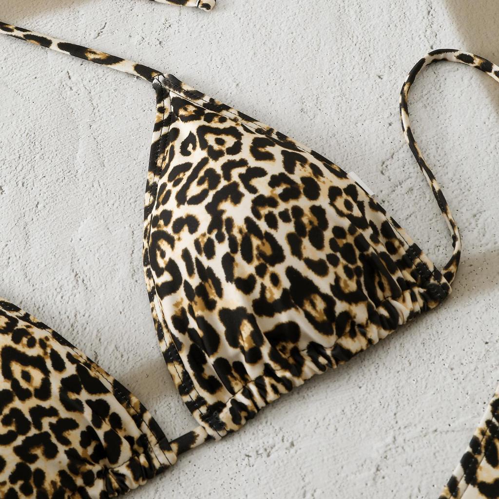 2026 European and American Women's Sexy Split Strap Bikini Swimwear