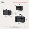 Black Moving Storage Bag - Features Reinforced Handles, a Thick And Durable Luggage Bag, Multifunctional for Organizing Clothes, Quilts, And Stockings