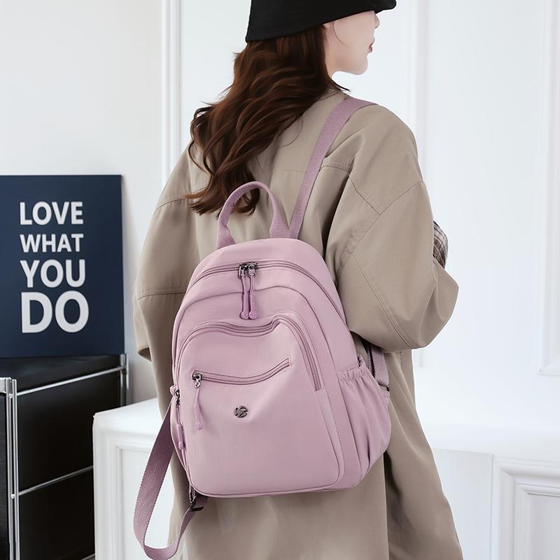 Backpack Large Capacity Multi-compartment Travel Backpack Commuter Nylon Bag