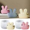 DIY Crystal Epoxy Silicone Mold Rabbit Ear Candle Holder Storage Box Ornament Decoration Molds For Resin Making Mold Candle Mold