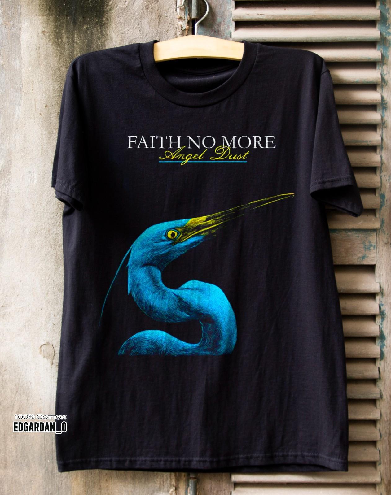 Faith No More Angel Dust Album Cover Classic Band Graphic Tee XL