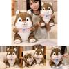 Cartoon Squirrel Plush Toy With Soft Pp Cotton Filling For Childrens Sleep Pillow Gift