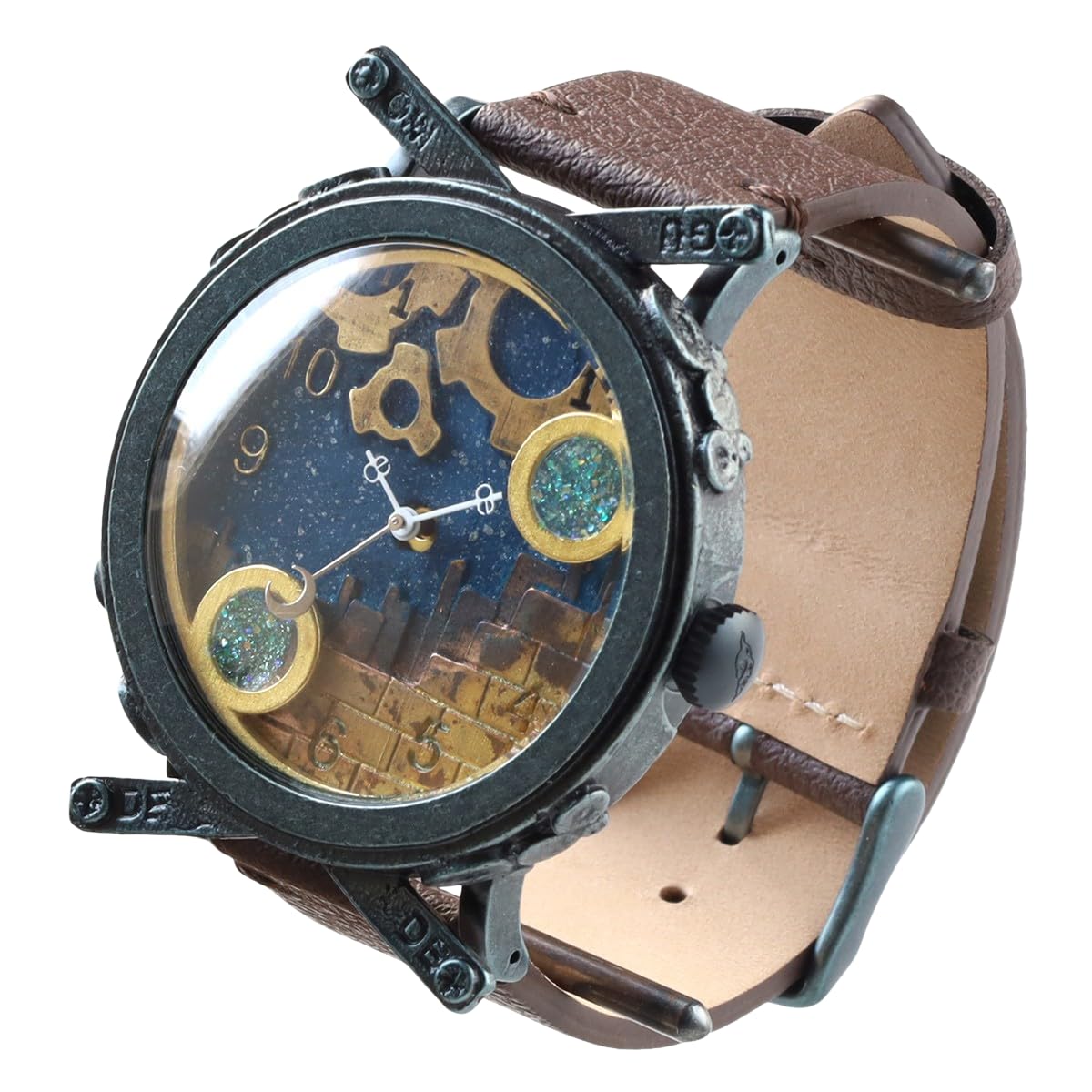

Годинник ручної роботи Snow Dome Navy Kyoto Handmade Watch Brand [DEDEGUMO] Чоловічі жінки Q41-8-NV Темно-синій