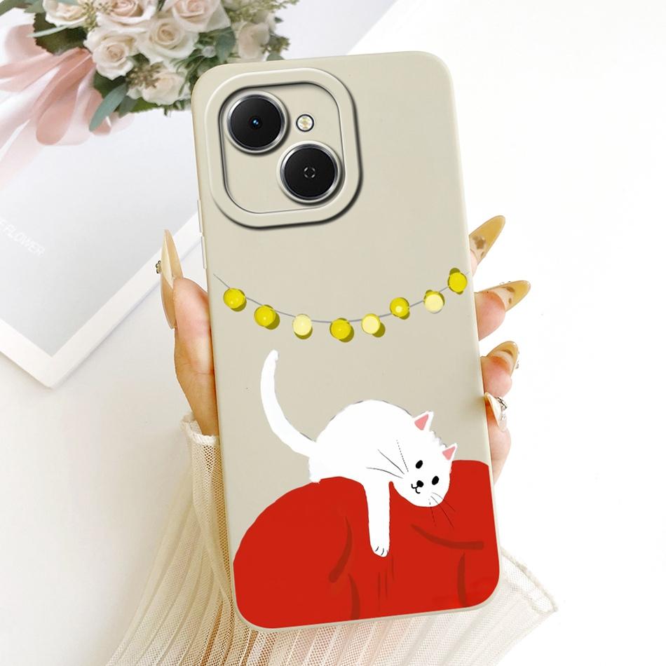 For Tecno Spark 40C 40 KM5 KM4k Fashion Dusk Beach Painting Phone Case For Tecno Spark40C Spark40 4G Soft Silicone Cover Bumpers