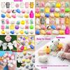 Cute Seal Squishy Animal Toy Stress Relief Squeeze Fun For Kids 50 Pieces Set