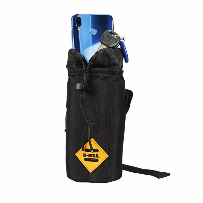 Bicycle Kettle Bag, Road Bike Portable Mobile Phone Bag, Large Capacity Waterproof Insulation Bag