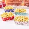 Festival Food Boats Holiday Disposable Paper Snacks Container Christmas Dinner Party Supplies For Candy Dessert