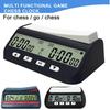 Professional Chess Digital Timer Chess Clock Count Up Down Chess Games Stopwatch Timer for Chess Game I-GO/Chinese Chess Game