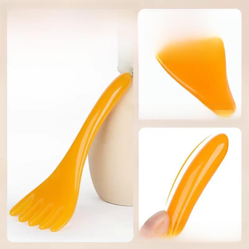 Kopfhautmassagegerät mit fünf Krallen: Akupressur-Kamm zur Entspannung und Dekompression