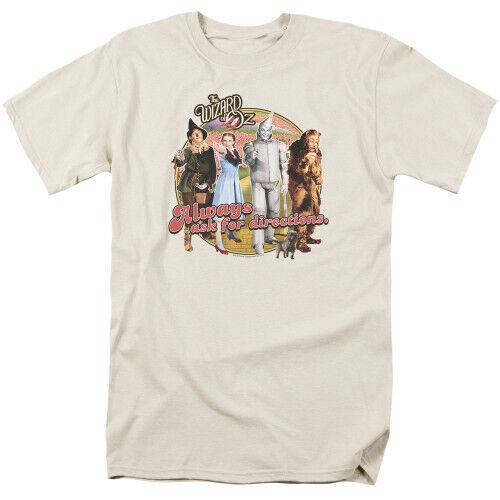 Wizard of Oz Directions S/S Adult 18/1 Cream Unisex T-Shirt XXXL