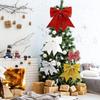 Christmas Tree Bowknot Decoration for Home Party Bows Ornament DIY Accessories
