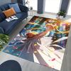 1pc Sailor Moon Anime Cartoon Design Chair Mat - Non-Slip Carpet for Office, Home Decor, Living Room, Bedroom, Game Room - Perfect Gift for Fans.O054