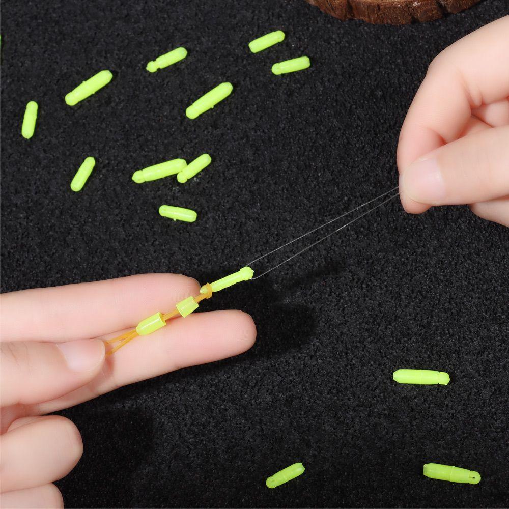 10pcs Pole Elastic Connector For Carp Feeder Method Rigs Carp Marker Fishing Tackle Equipment Carp Fishing Accessories Size L S