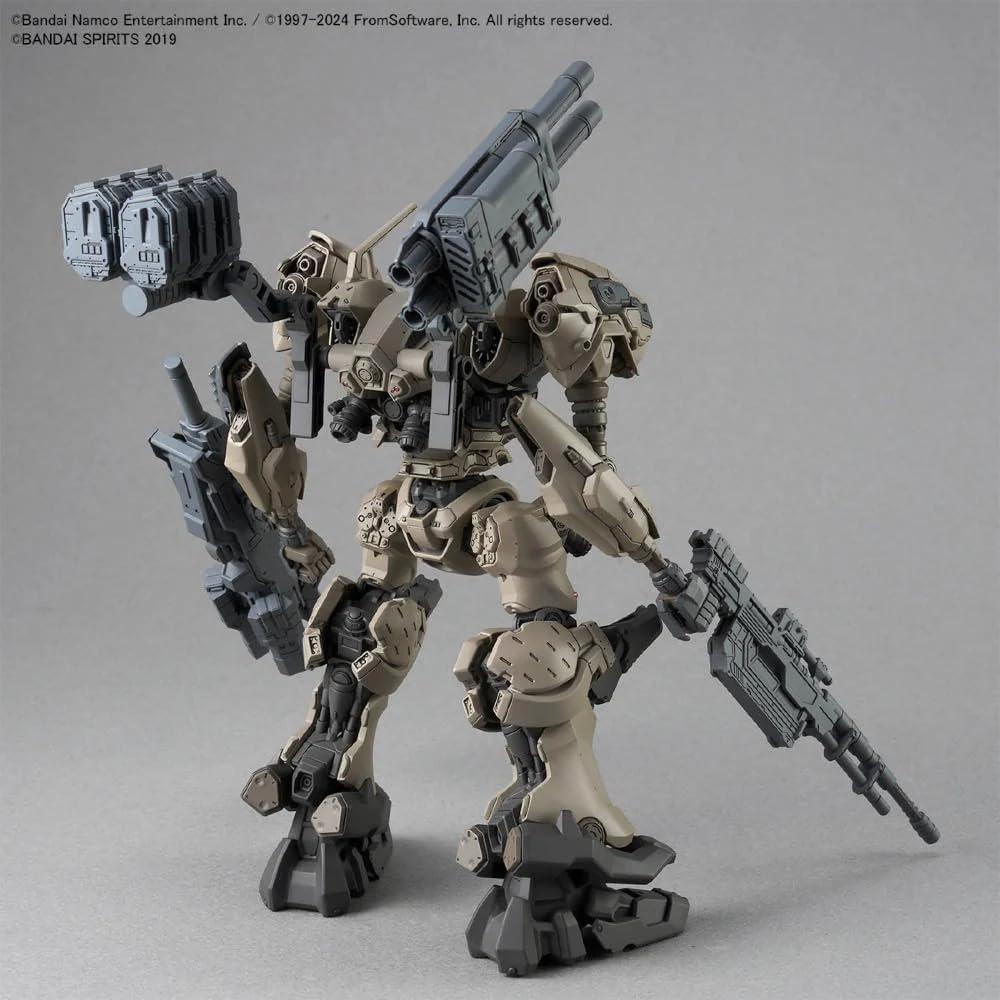 30MM Armored Core VI Fires of Rubicon RaD CC-2000 Orbiter Nightfall Color-Coded Plastic Model Kit