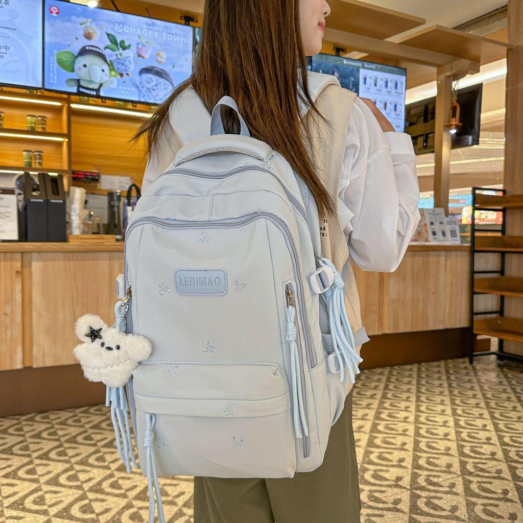 Charming Japanese Style Backpack for Junior High Girls