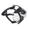 Adjustable Strap Metal Basket Muzzle Iron Frame Bite Proof Muzzle Anti Eat Muzzle  Walking Outside