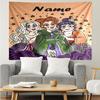 Custom Name Hocus Pocus Print Tapestry, Backdrop, Easy Setup, Ideal for Bedroom, Office & Living Room, with Aesthetic Wall Hanging Decor.