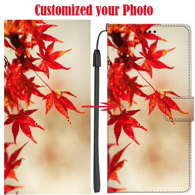 Customized DIY Wallet Phone Case For Sony Xperia 5 V/ 10 VI / 1 VI / 1 V / 10 V / 10 IV/ 1 IV /5 IV Cover Custom (other model)