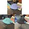 Travel And Hiking Sun Hat With Adjustable Fit Embroidered Letter Design For Men And Women