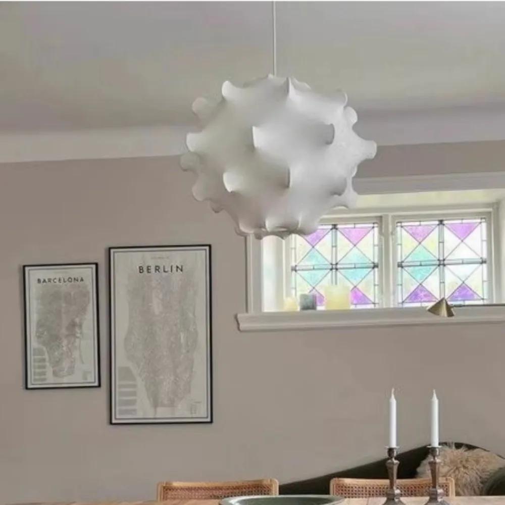 Modern Italian Designer Luxury Celling Light Decorative Silk Light Pendant Lighting Fabric Hanging Lamp Chandelier for Home