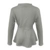 Autumn and Winter Women's New Thickened Jacquard Texture Single-button Slim Long-sleeved Jacket